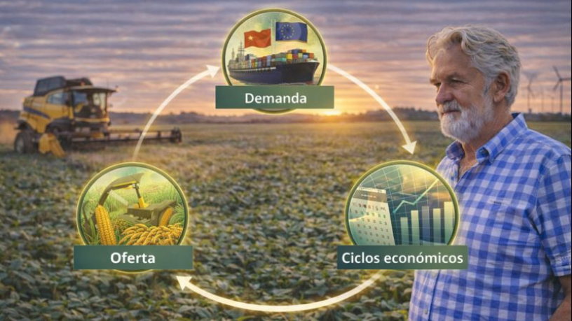 Aldo Vendramin explica os ciclos econômicos das commodities agrícolas.